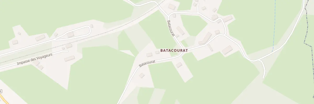 Plan du 4 Batacourat à Cressat