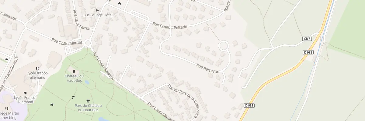 Plan du 14 Rue Esnault Pelterie à Buc