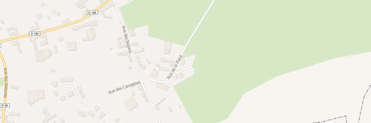 Plan du 5 Rue de la Place à Prouville