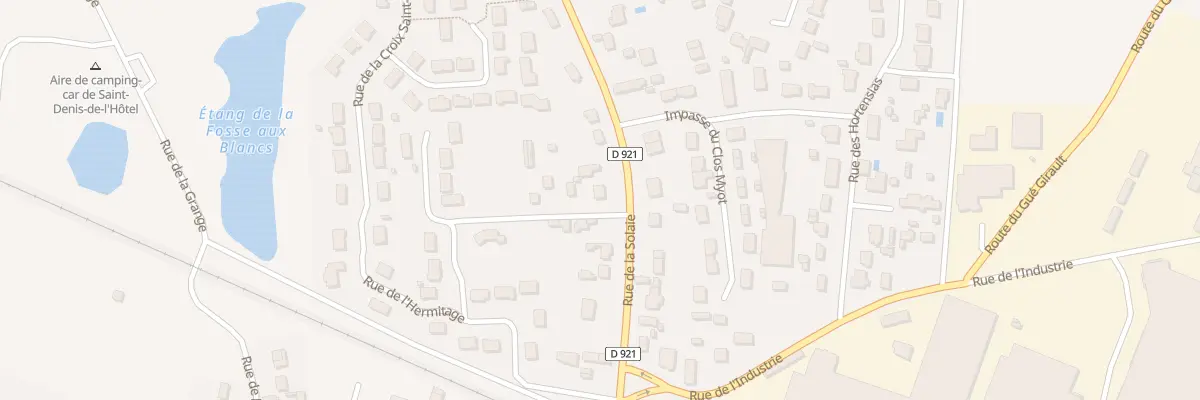Plan du 39 Rue de la Solaie à Saint-Denis-de-l’Hôtel