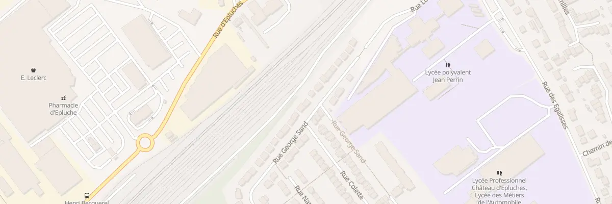 Plan du 24 Rue George Sand à Saint-Ouen-l’Aumône