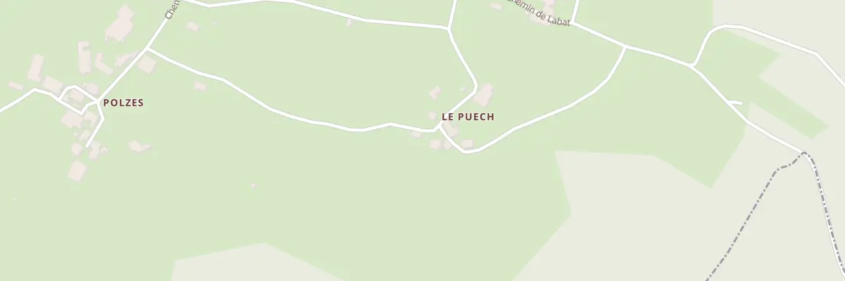 Plan du 5103 Le Puech à Lentillac-Saint-Blaise