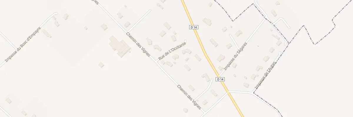 Plan du 4 Rue de L’Occitanie à Lescout