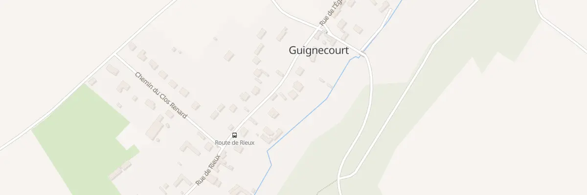 Plan du 100 Rue de Rieux à Guignecourt