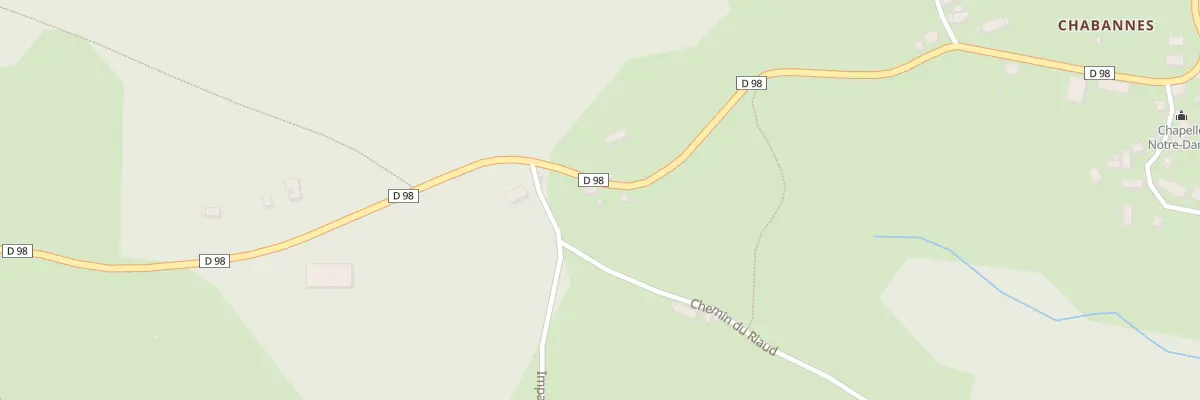 Plan du 1 La Peyrade à Saint-Hilaire-Foissac