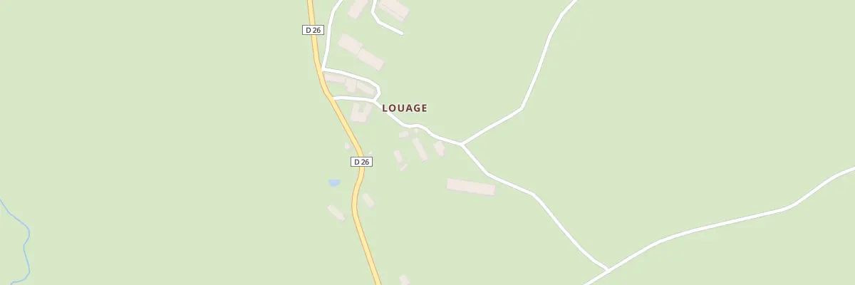 Plan du 9 Louage à Féniers