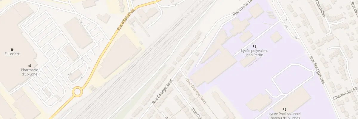 Plan du 20 Rue George Sand à Saint-Ouen-l’Aumône