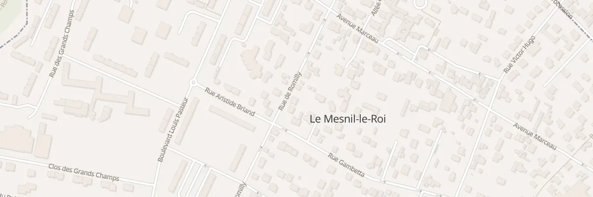 Plan du 26B Rue de Romilly au Mesnil-le-Roi