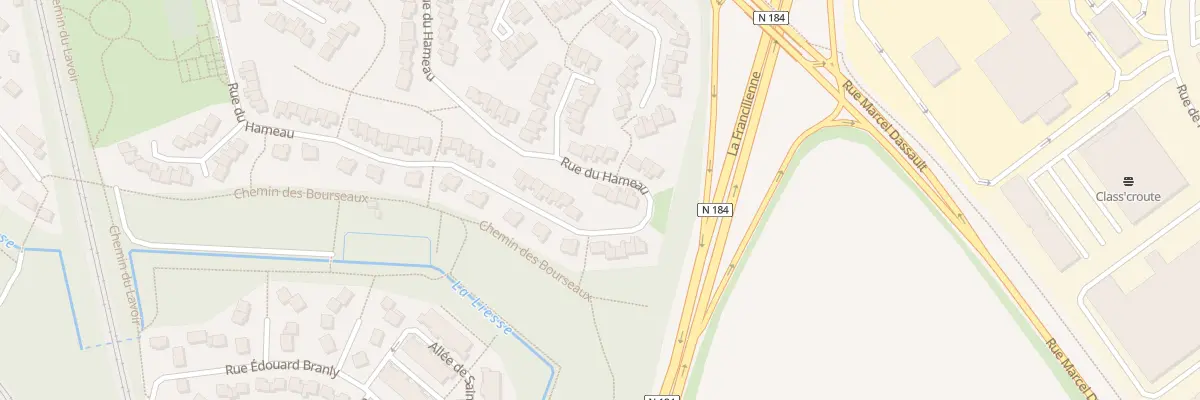 Plan du 87 Rue du Hameau à Saint-Ouen-l’Aumône