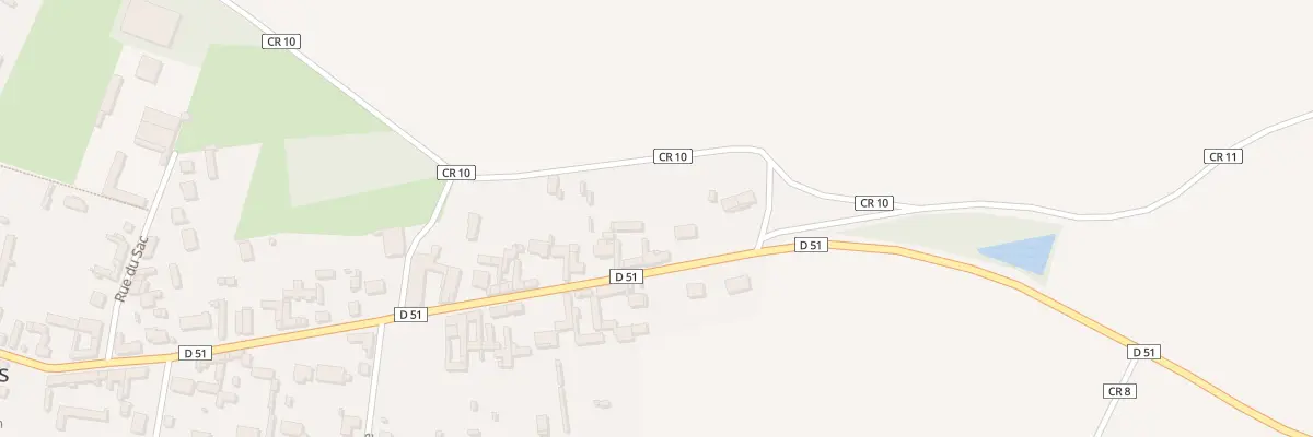 Plan du 53 Rue d’Amiens à Revelles