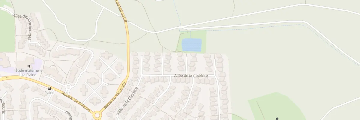 Plan du 79 All de la Clairiere à Gif-sur-Yvette