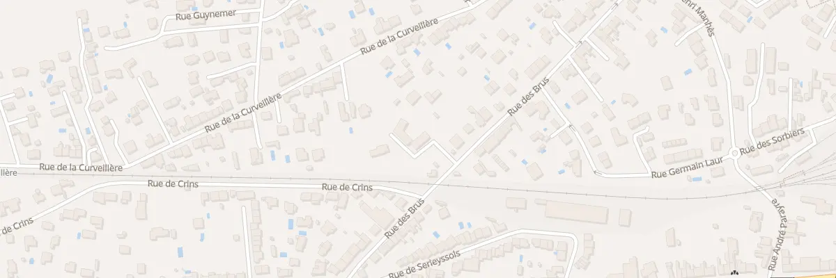 Plan du 84 Rue des Brus à Albi