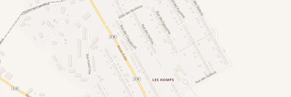 Plan du 64B Rue des Dalhias à Cagnac-les-Mines
