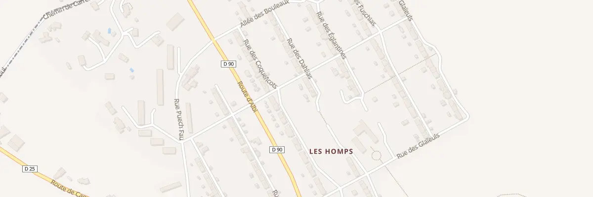 Plan du 62B Rue des Dalhias à Cagnac-les-Mines