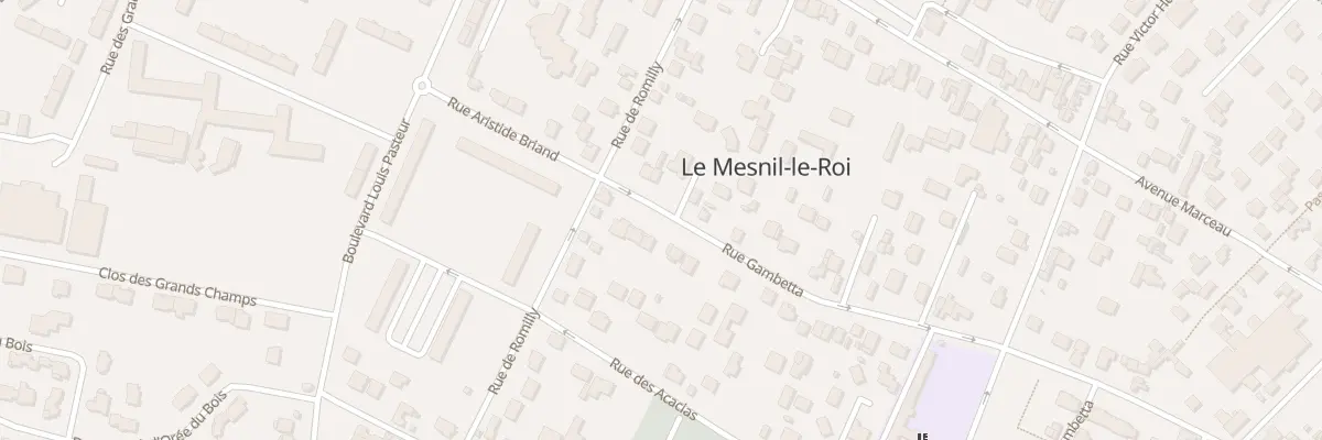 Plan du 51 Rue Gambetta au Mesnil-le-Roi