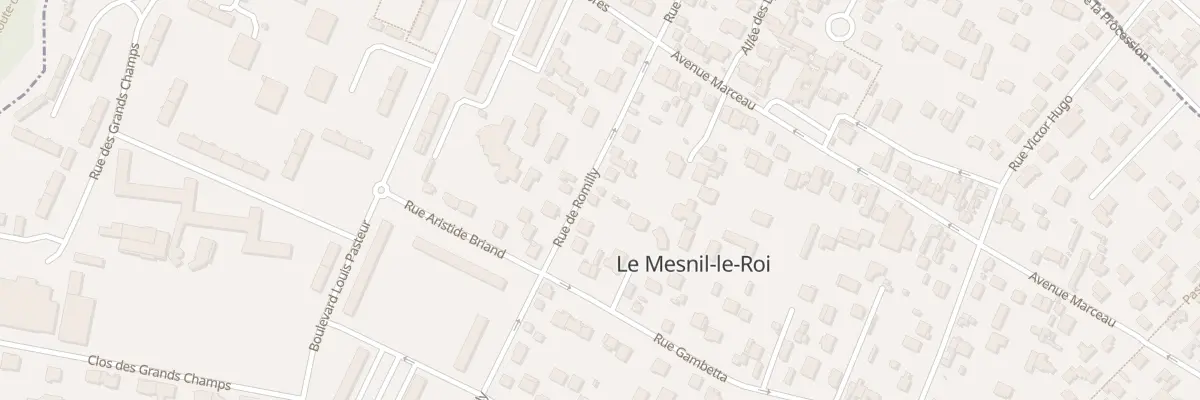 Plan du 26 Rue de Romilly au Mesnil-le-Roi