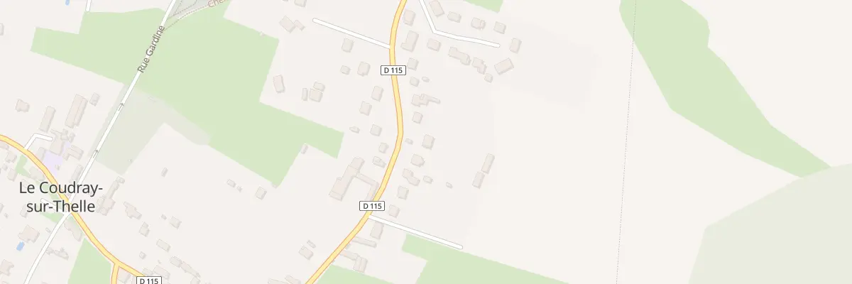 Plan du 6261 Rue Principale au Coudray-sur-Thelle
