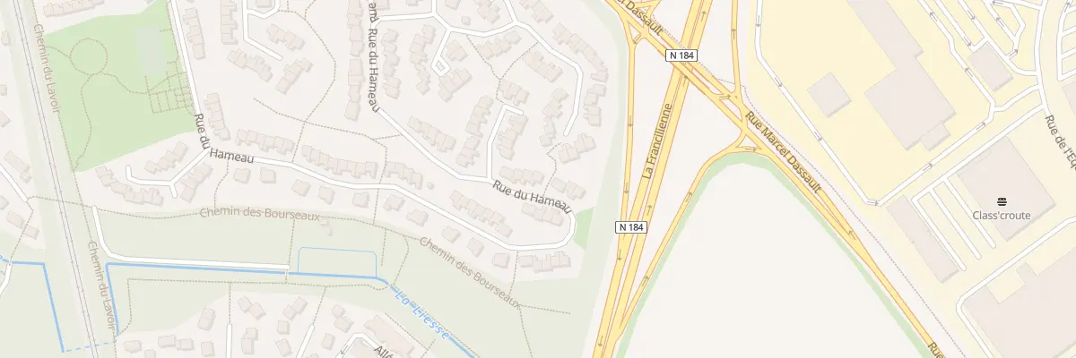 Plan du 38 Rue du Hameau à Saint-Ouen-l’Aumône
