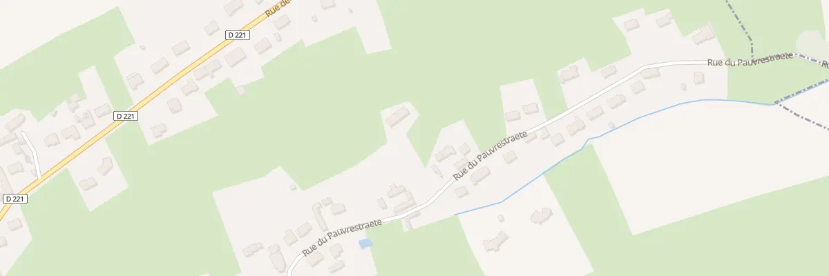 Plan du 401A Rue du Pauvrestraete à Bayenghem-lès-Éperlecques