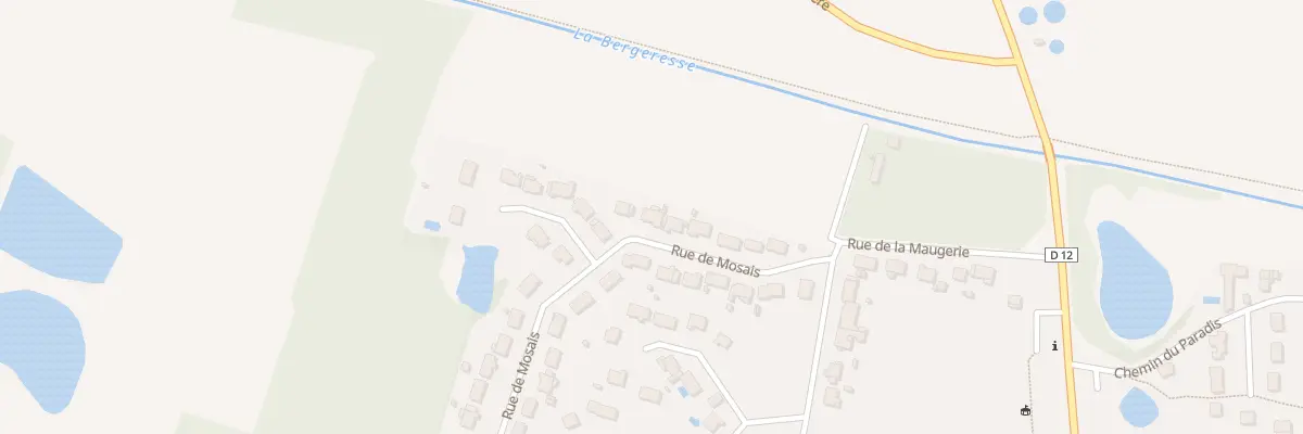 Plan du 33 Rue de Mosais à Vienne-en-Val