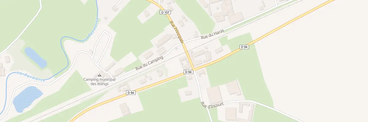 Plan du 43 Rue Principale à Rollancourt