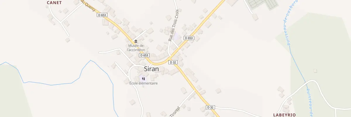Plan du 5046 Le Bourg à Siran