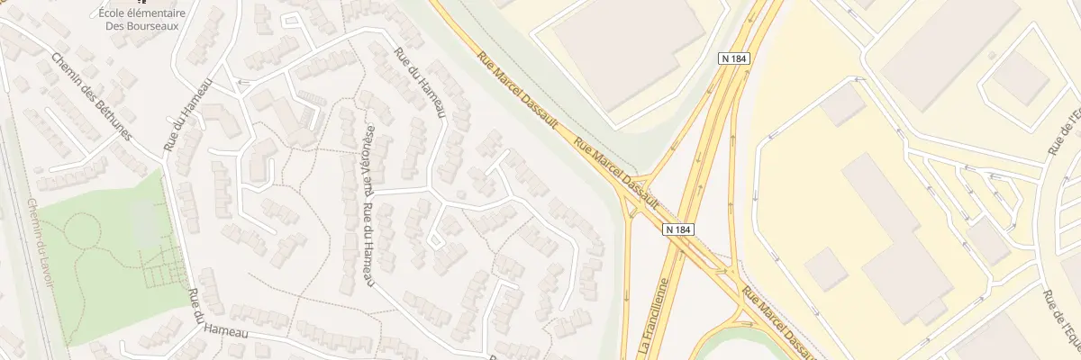 Plan du 5 Rue Camille Corot à Saint-Ouen-l’Aumône