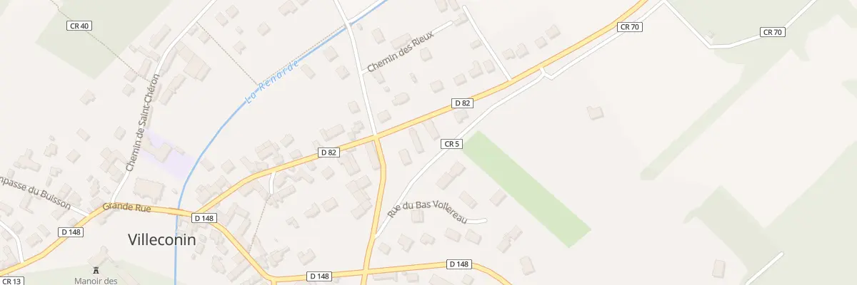 Plan du 12B Rte de Souzy à Villeconin