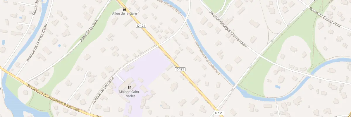 Plan du 34B Rte de Croissy au Vésinet