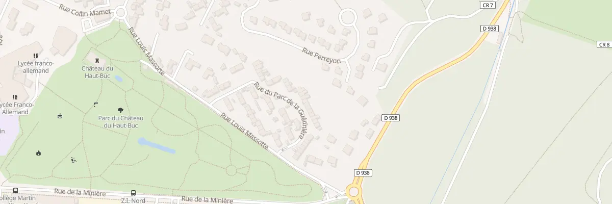 Plan du 41 Rue du Parc de la Gueriniere à Buc