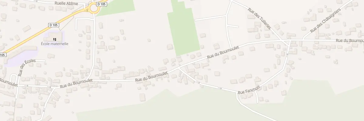 Plan du 151 Rue du Bournoulet à Amblainville