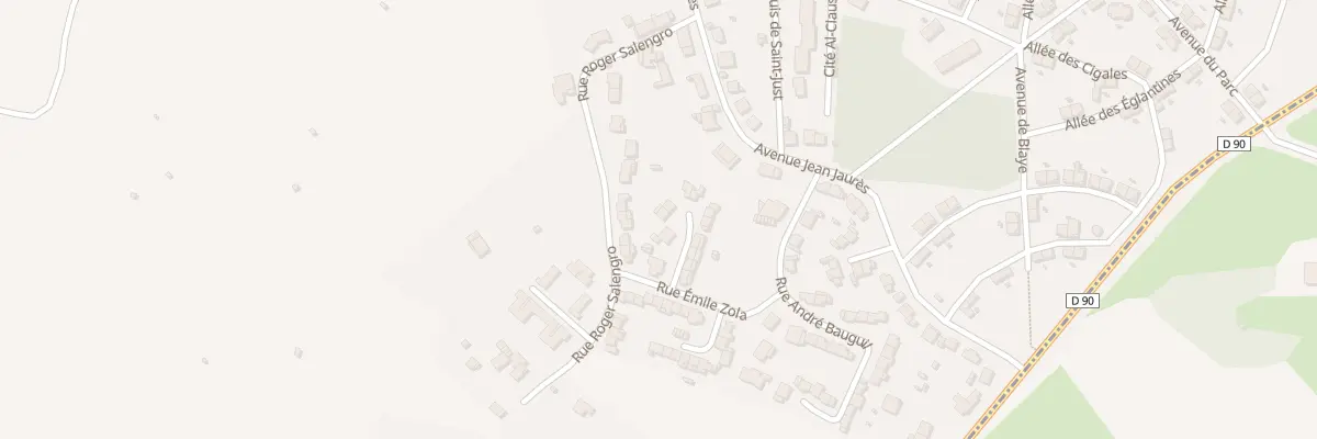 Plan du 5 Rue Colbert à Saint-Benoît-de-Carmaux
