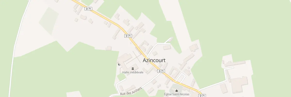 Plan du 27 Rue Charles VI à Azincourt