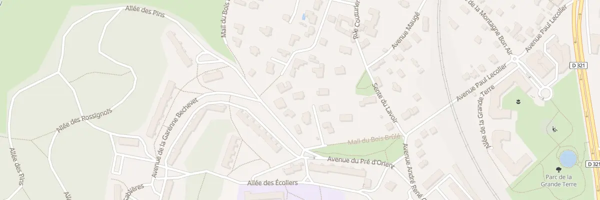 Plan du 69 Mail du Bois Brulé à La Celle-Saint-Cloud