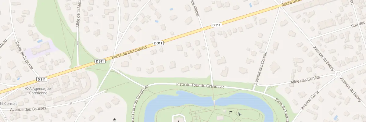 Plan du 49B Rte de Montesson au Vésinet