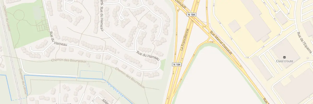 Plan du 36 Rue du Hameau à Saint-Ouen-l’Aumône