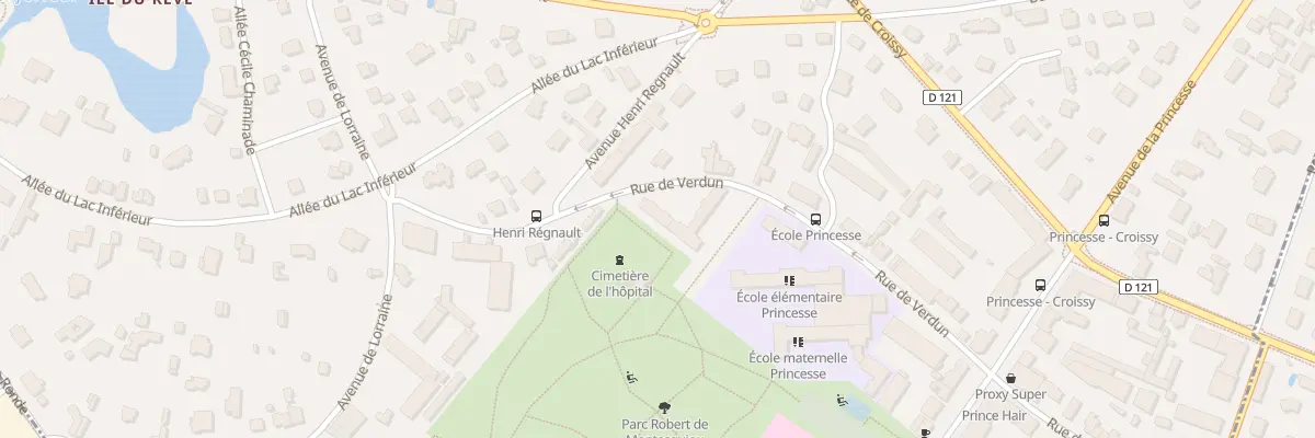 Plan du 31 Rue de Verdun au Vésinet