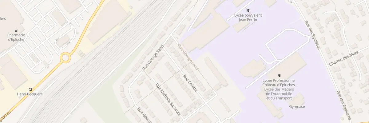 Plan du 13 Rue Colette à Saint-Ouen-l’Aumône
