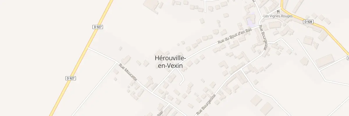 Plan du 12B Rue du Bout d’en Bas à Hérouville-en-Vexin