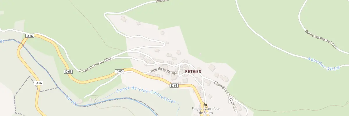 Plan du 93 Fetges à Sauto