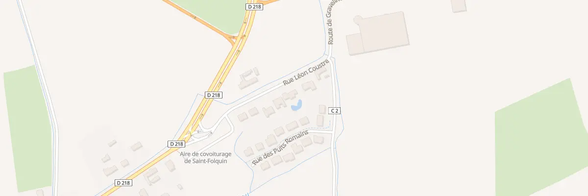 Plan du 635 Rue Léon Coustre à Saint-Folquin