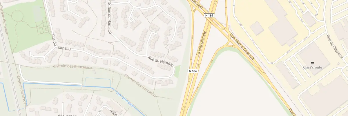 Plan du 34 Rue du Hameau à Saint-Ouen-l’Aumône