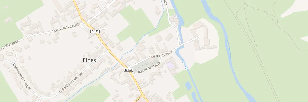 Plan du 5 Rue du Château à Elnes