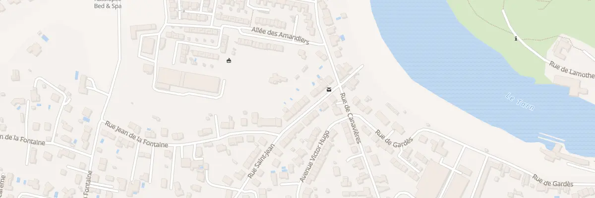 Plan du 45 Rue Saint-Jean à Albi
