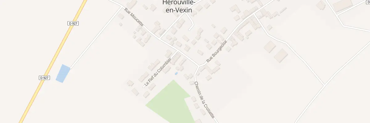 Plan du 3 Rue Moucette à Hérouville-en-Vexin