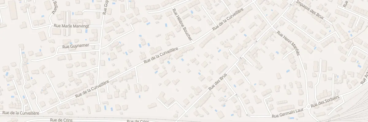Plan du 63 Rue de la Curveillère à Albi