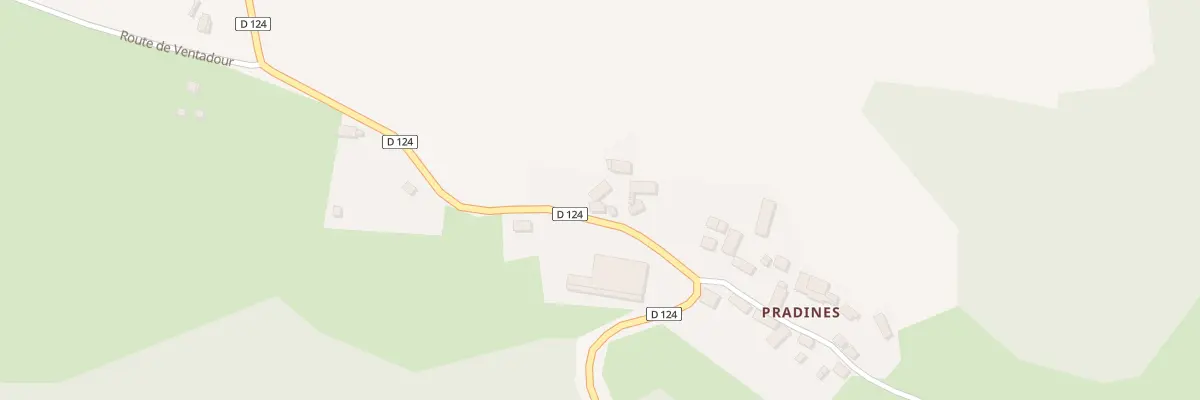 Plan du 6 Rte de Ventadour à Saint-Hilaire-Foissac