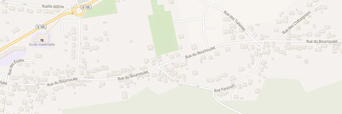 Plan du 153 Rue du Bournoulet à Amblainville