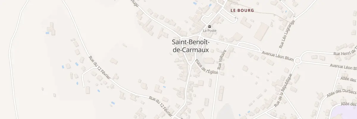 Plan du 7 Rue Gambetta à Saint-Benoît-de-Carmaux