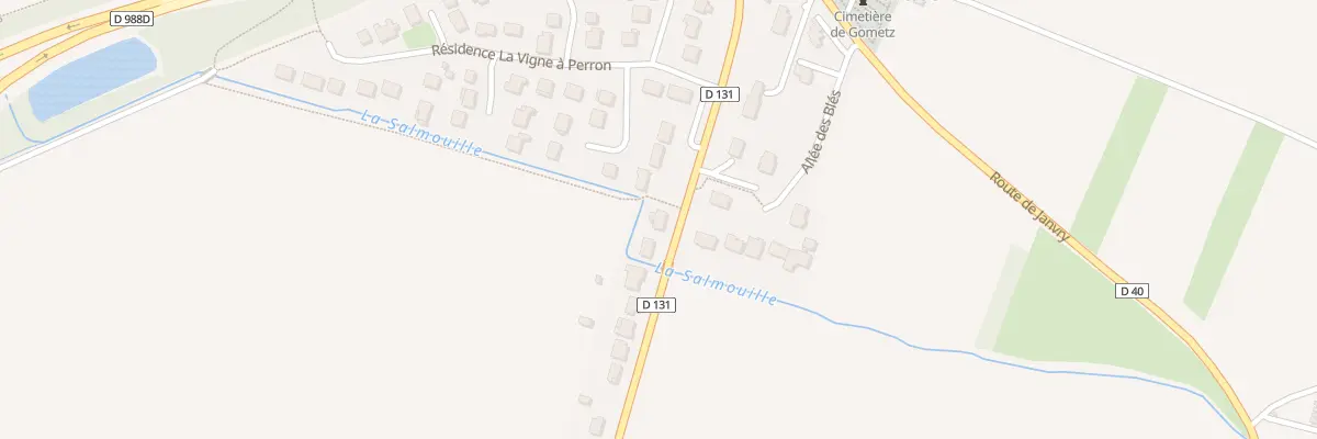 Plan du 40 Rue de Frileuse à Gometz-la-Ville